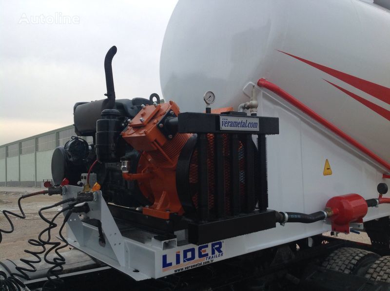 New Tank semi-trailer for transportation of cement LIDER 2023 NEW (FROM MANUFACTURER FACTORY SALE: picture 11