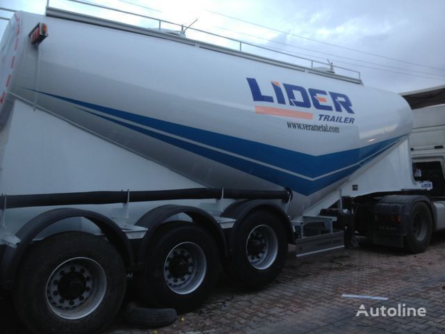 New Tank semi-trailer for transportation of cement LIDER 2023 NEW (FROM MANUFACTURER FACTORY SALE): picture 4