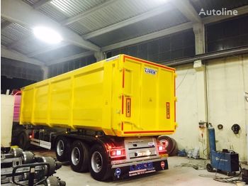 New Tipper semi-trailer for transportation of bulk materials LIDER 2023 NEW TRAILER MANUFACTURER COMPANY: picture 3