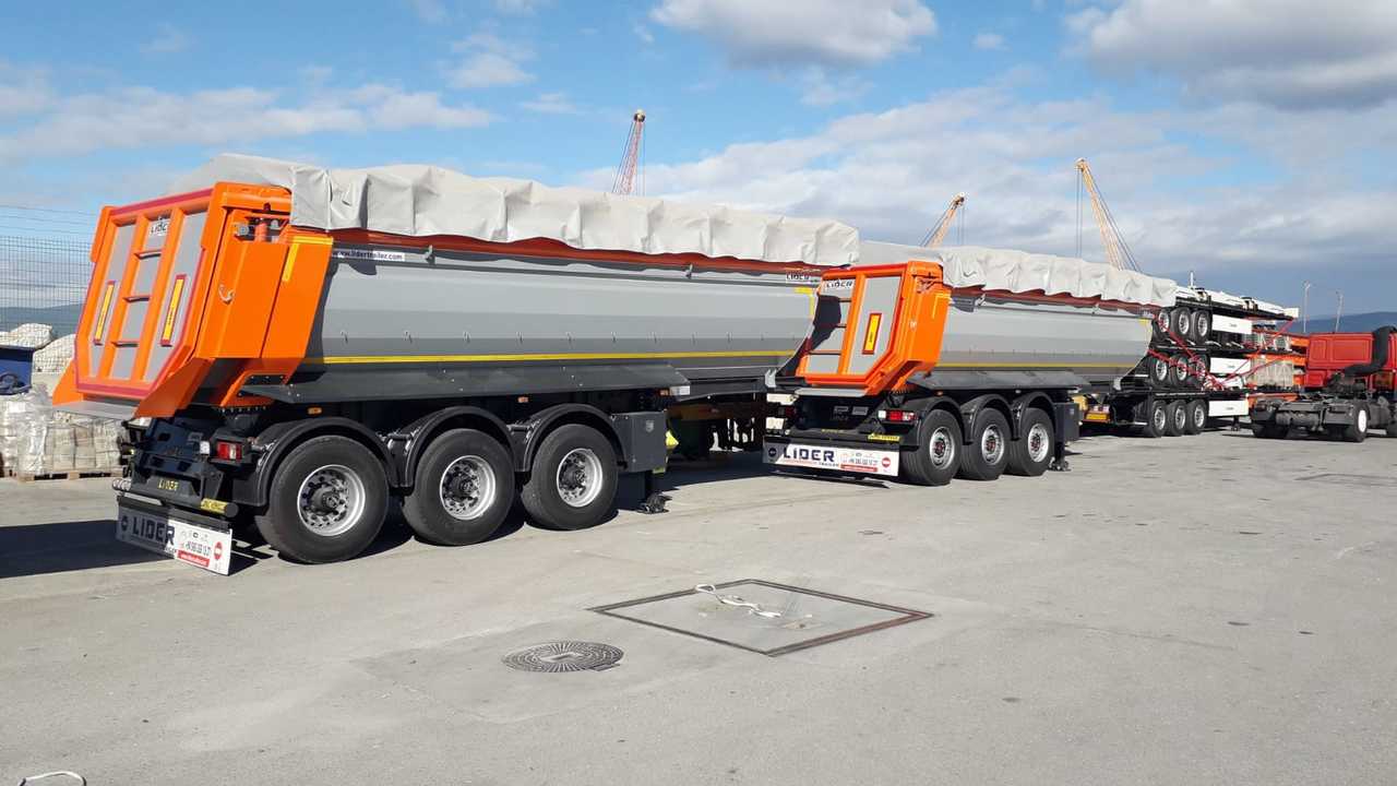 New Tipper semi-trailer for transportation of timber LIDER 2024 MODELS YEAR NEW (MANUFACTURER COMPANY LIDER TRAILER & TANKER: picture 11