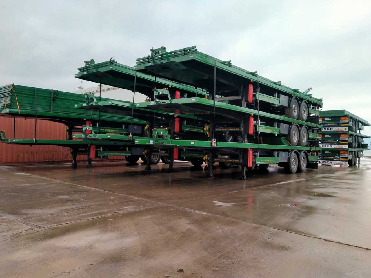 New Container transporter/ Swap body semi-trailer LIDER 2024 MODEL NEW DIRECTLY FROM MANUFACTURER FACTORY AVAILABLE READY: picture 17