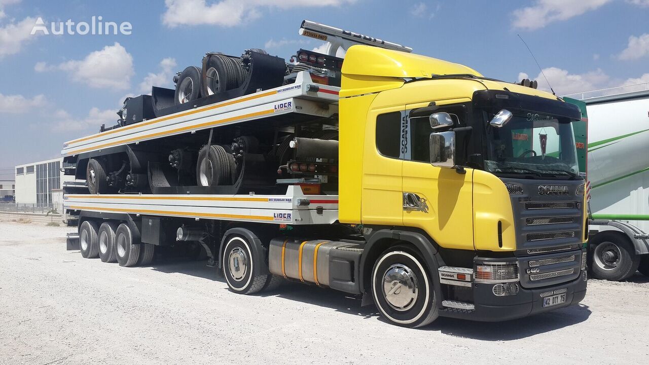 New Container transporter/ Swap body semi-trailer LIDER 2024 MODEL NEW DIRECTLY FROM MANUFACTURER FACTORY AVAILABLE READY: picture 4