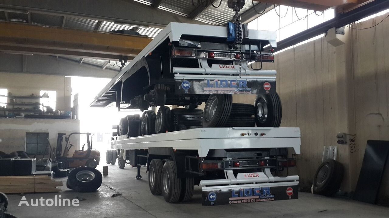 New Container transporter/ Swap body semi-trailer LIDER 2024 MODEL NEW DIRECTLY FROM MANUFACTURER FACTORY AVAILABLE READY: picture 9