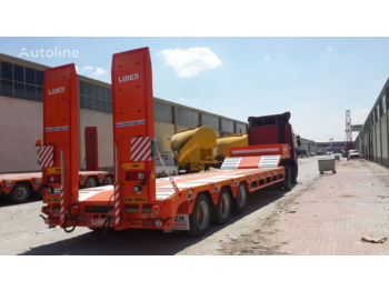 LIDER 2024  READY IN STOCK 50 TONS CAPACITY LOWBED - Low loader semi-trailer: picture 5