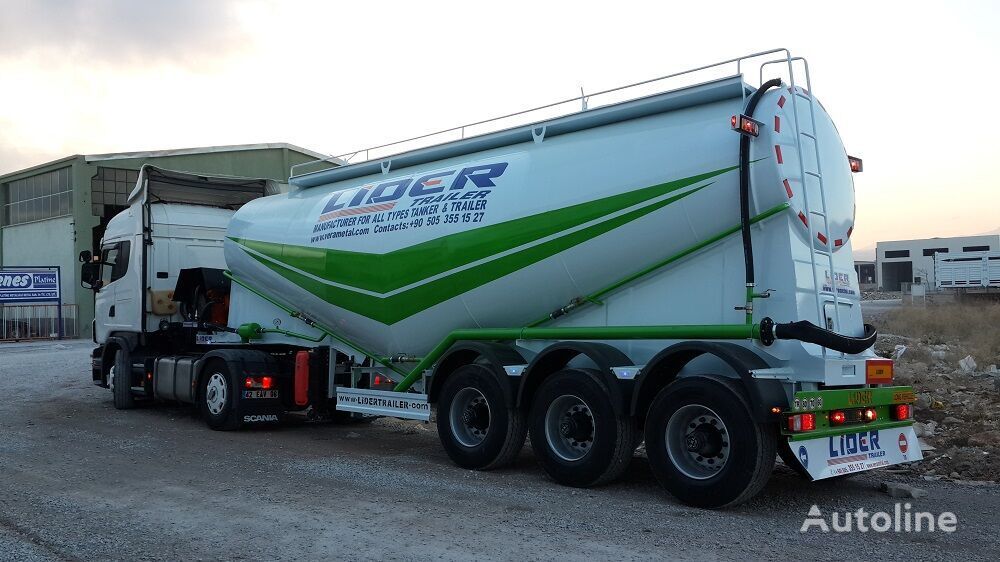 New Tank semi-trailer for transportation of cement LIDER 2024 YEAR NEW BULK CEMENT manufacturer co.: picture 18