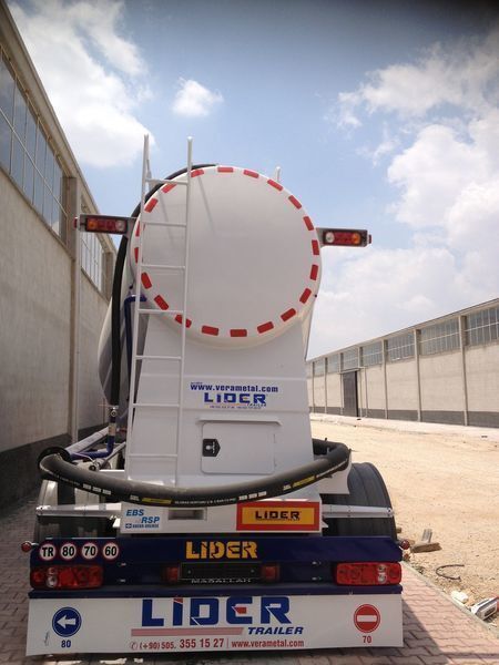 New Tank semi-trailer for transportation of cement LIDER 2024 YEAR NEW BULK CEMENT manufacturer co.: picture 6