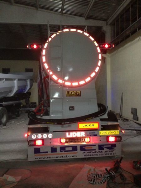 New Tank semi-trailer for transportation of cement LIDER 2024 YEAR NEW BULK CEMENT manufacturer co.: picture 16