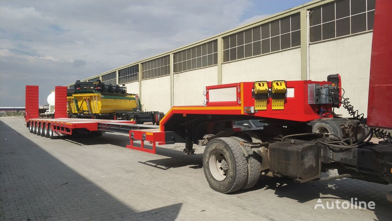New Low loader semi-trailer LIDER 2024 model 150 Tons capacity Lowbed semi trailer: picture 7