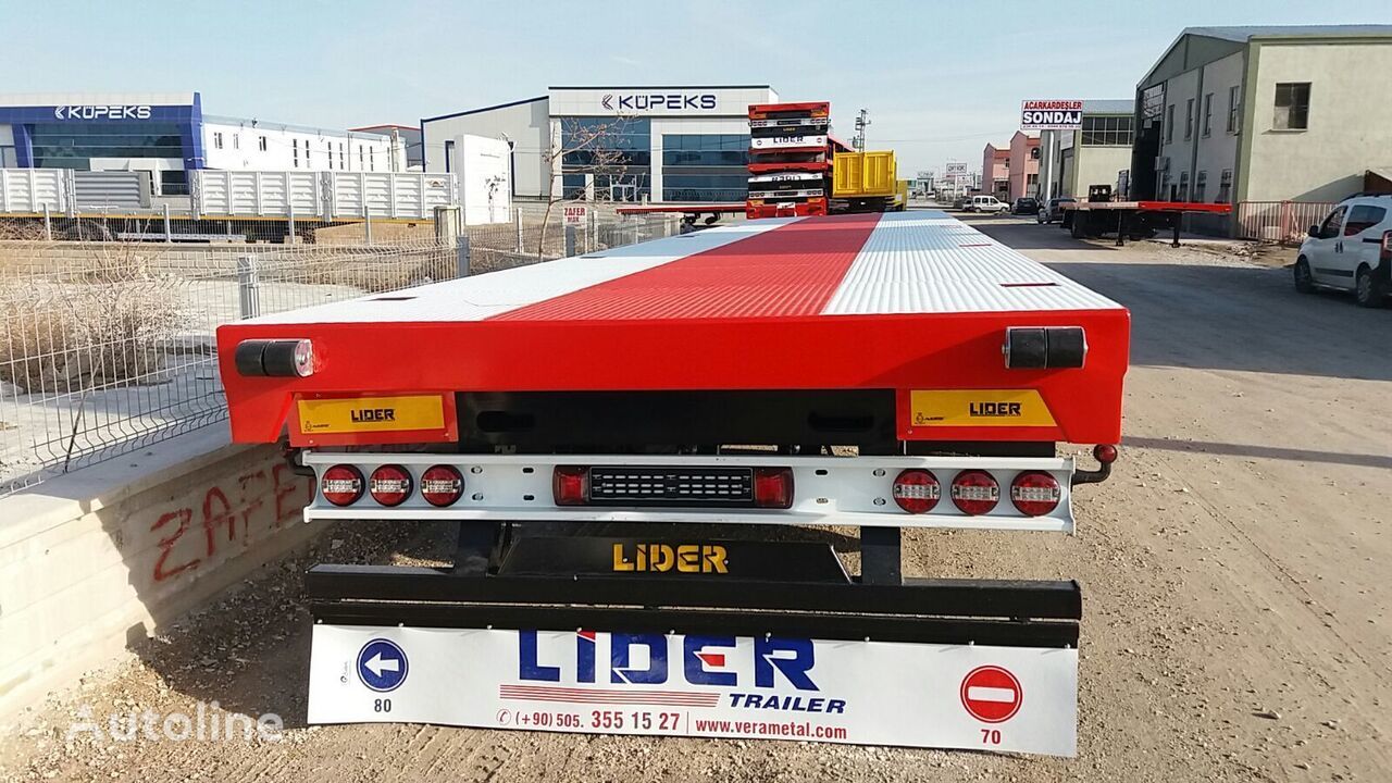 New Dropside/ Flatbed semi-trailer LIDER LIDER 2024 UNUSED NEW  FROM MANUFACTURER: picture 13