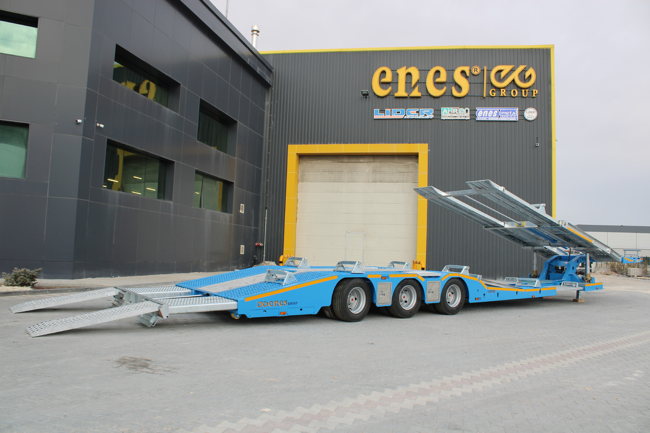 New Autotransporter semi-trailer for transportation of heavy machinery LIDER LIDER NEW 2024 MODEL Car Carrier: picture 9