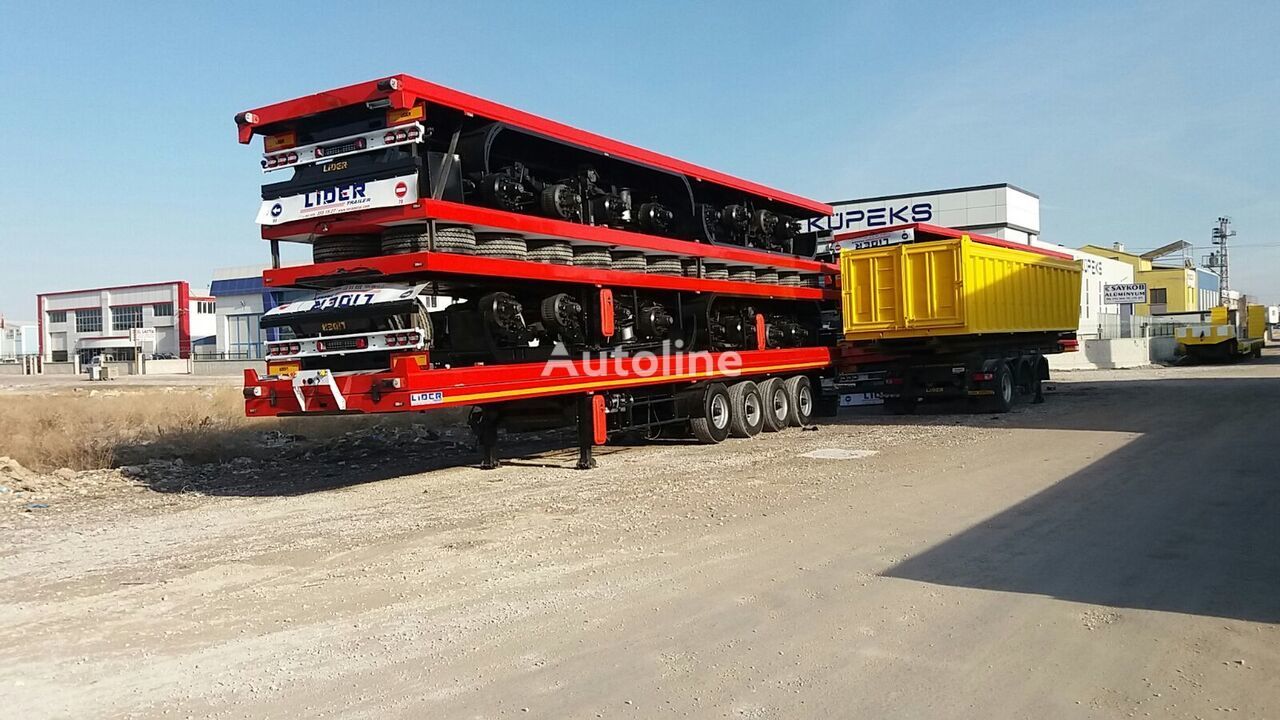 New Container transporter/ Swap body semi-trailer LIDER NEW 2023 MODELNEW READY IN STOCKS From MANUFACTURER STOCK: picture 4