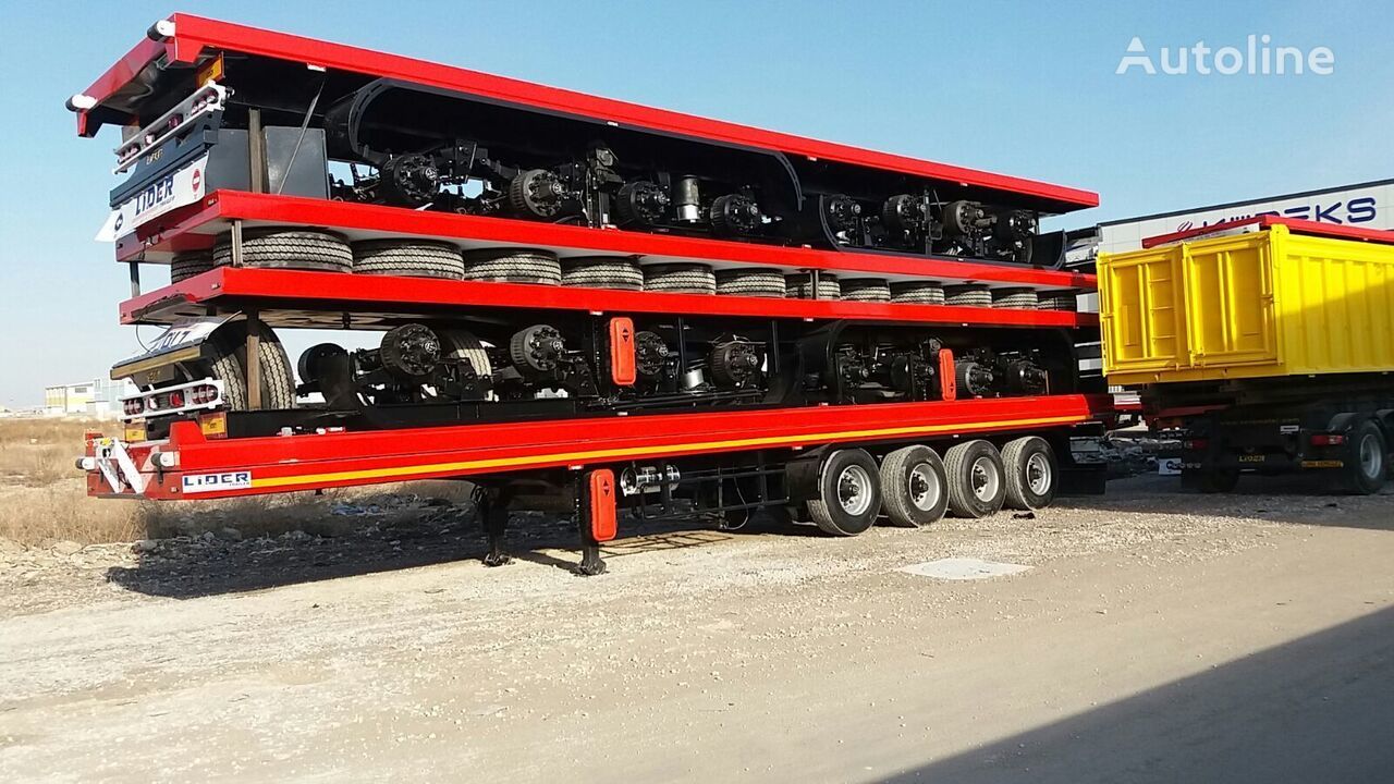 New Container transporter/ Swap body semi-trailer LIDER NEW 2023 MODELNEW READY IN STOCKS From MANUFACTURER STOCK: picture 2