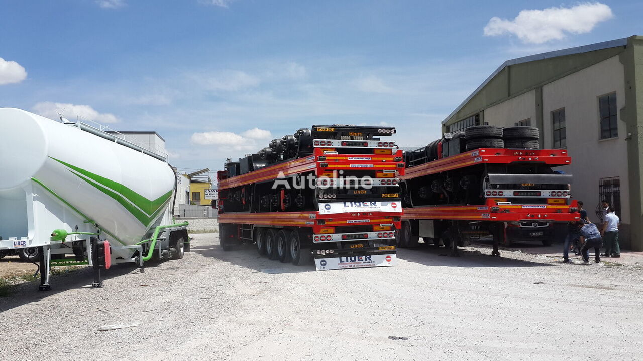 New Container transporter/ Swap body semi-trailer LIDER NEW 2024 MODELNEW READY IN STOCKS From MANUFACTURER STOCK: picture 19