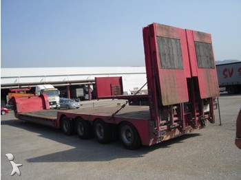 Broshuis 4 ejes - Low loader semi-trailer