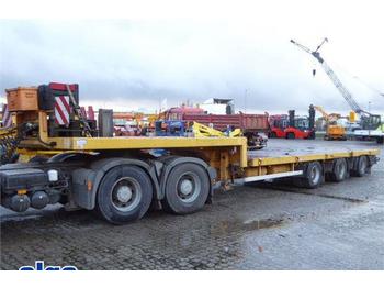 EGGERS SPT 30 ZZL/S, lang 13200mm,Lift,Container  - Low loader semi-trailer