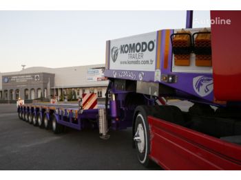 KOMODO EXTENDABLE HYDRAULIC STREEING LOWBED - Low loader semi-trailer