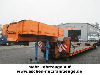 Kamag Tiefbettauflieger, Lenkachsen  - Low loader semi-trailer
