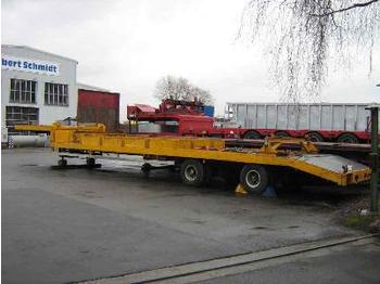 Langendorf 2-Achs-Satteltieflader - 2 gelenkte Achsen - Low loader semi-trailer