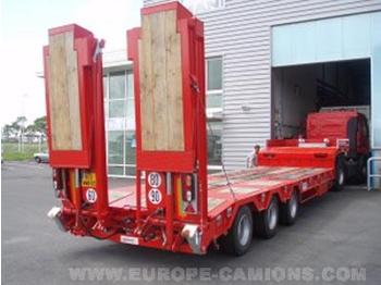 Louault SR3 PE 25/45 - Low loader semi-trailer