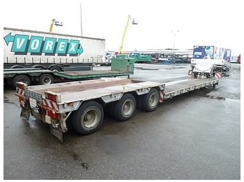 SCHEUERLE 48T 3X STEER AXLE - Low loader semi-trailer