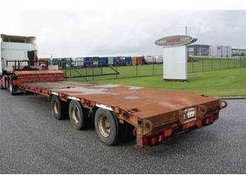 Scheuerle Tieflader mit rampen AUSZIEHBAR - Low loader semi-trailer
