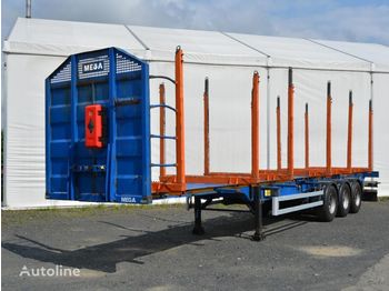 Semi-trailer for transportation of timber MEGA ND3 klanice: picture 1