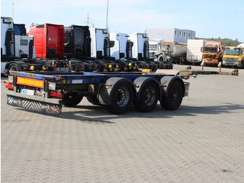Chassis semi-trailer M A V  EURO 2006, LIFTING AXLE,EXPANDABLE: picture 3