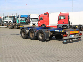 Chassis semi-trailer M A V  EURO 2006, LIFTING AXLE,EXPANDABLE: picture 4