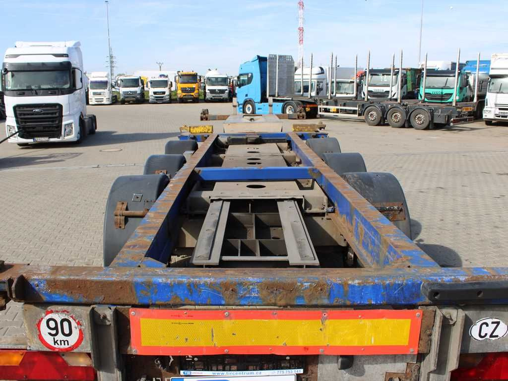 Chassis semi-trailer M A V  EURO 2006, LIFTING AXLE,EXPANDABLE: picture 6
