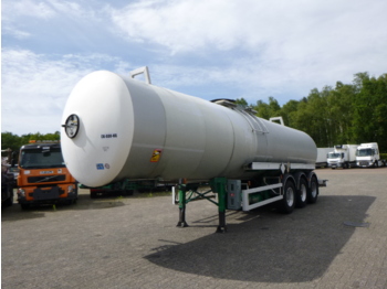 Tank semi-trailer for transportation of bitumen Magyar Bitumen tank inox 30 m3 / 1 comp: picture 1