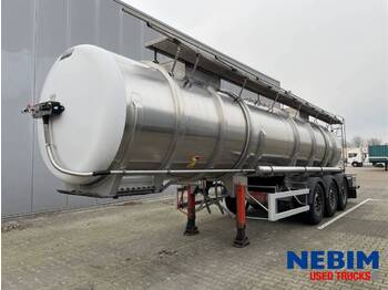 Tank semi-trailer Magyar S39SDA 26.260Ltr - STAINLESS STEEL: picture 1
