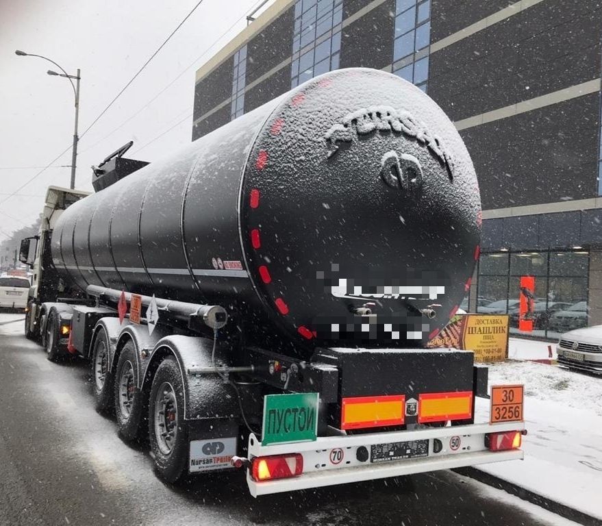 New Tank semi-trailer for transportation of bitumen NURSAN ASPHALT-INSULATED BITUMEN TANKER: picture 3