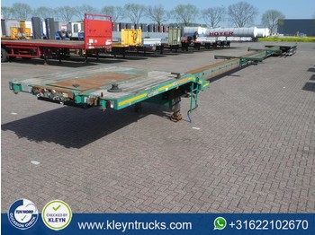 Dropside/ Flatbed semi-trailer Nooteboom OVB-65-04V TRIPLE 4x steer axle 43m to: picture 1