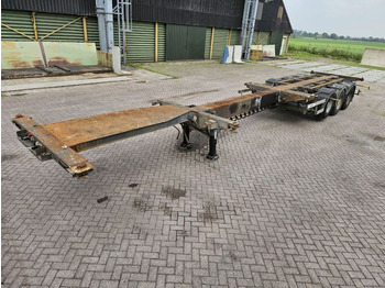 Container transporter/ Swap body semi-trailer Pacton MFCC Multi - Lifting axle - 2x20FT / 40FTHC / 45FTHC: picture 2