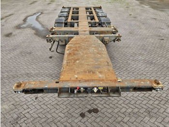 Container transporter/ Swap body semi-trailer Pacton MFCC Multi - Lifting axle - 2x20FT / 40FTHC / 45FTHC: picture 4