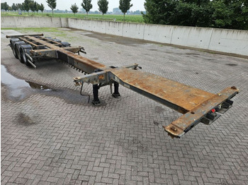 Container transporter/ Swap body semi-trailer Pacton MFCC Multi - Lifting axle - 2x20FT / 40FTHC / 45FTHC: picture 5