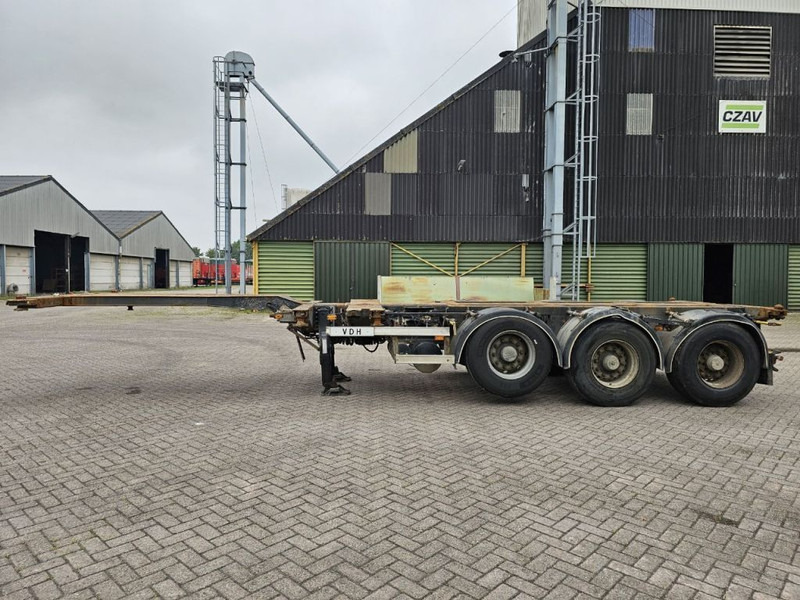 Container transporter/ Swap body semi-trailer Pacton MFCC Multi - Lifting axle - 2x20FT / 40FTHC / 45FTHC: picture 15
