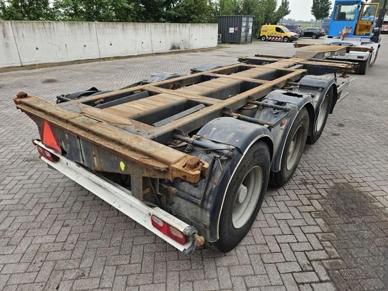Container transporter/ Swap body semi-trailer Pacton MFCC Multi - Lifting axle - 2x20FT / 40FTHC / 45FTHC: picture 9
