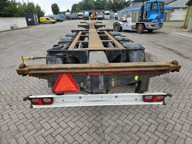 Container transporter/ Swap body semi-trailer Pacton MFCC Multi - Lifting axle - 2x20FT / 40FTHC / 45FTHC: picture 10