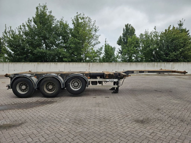 Container transporter/ Swap body semi-trailer Pacton MFCC Multi - Lifting axle - 2x20FT / 40FTHC / 45FTHC: picture 7