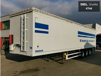 Walking floor semi-trailer Reisch RSBS-35/24LK / Alu / Elektr.Hydr. Dach/ 89,1 m3: picture 1