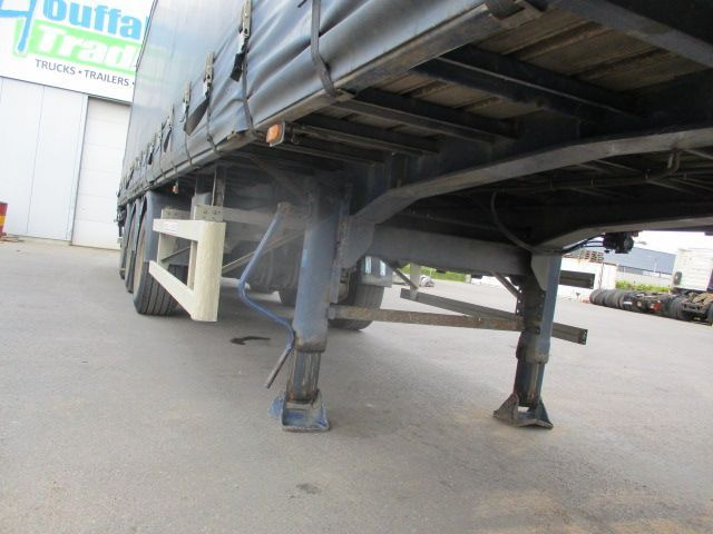 Curtainsider semi-trailer Renders steering axles: picture 3