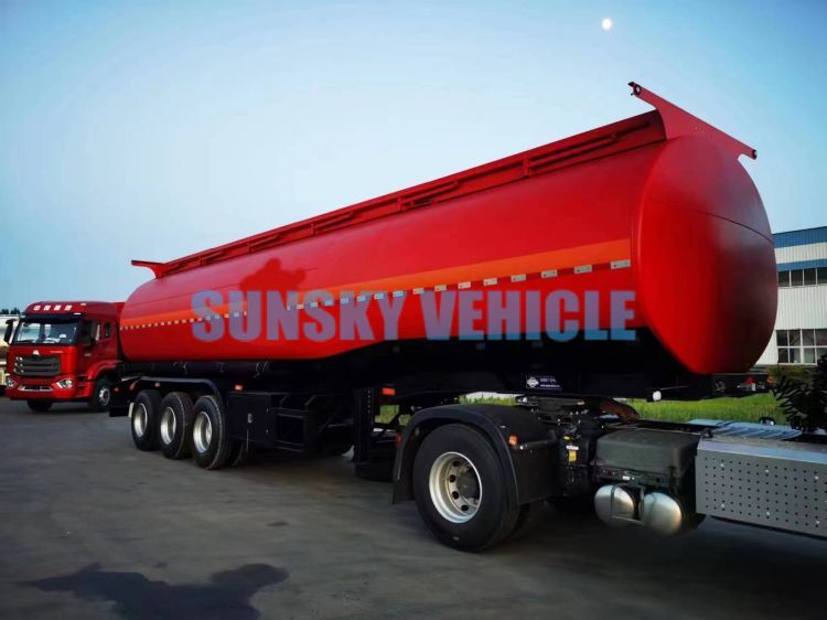 New Tank semi-trailer for transportation of fuel SUNSKY Fuel Tank Trailer: picture 3
