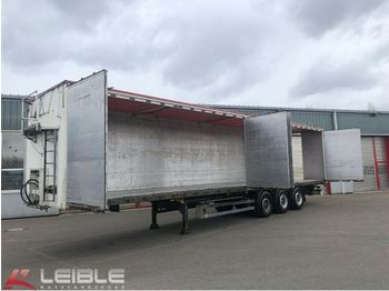 Walking floor semi-trailer Schmitz Cargobull 90m³ / SW 24 Schubboden / seitliche Türen: picture 1