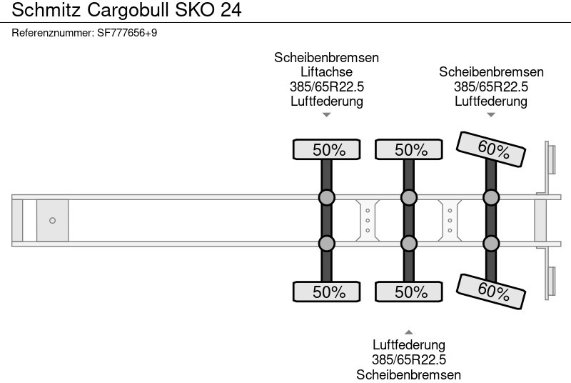 Closed box semi-trailer Schmitz Cargobull SKO 24: picture 10