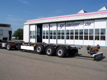 Container transporter/ Swap body semi-trailer Schmitz SCF CONTAINERCHASSIS 20/30/40/45 HC liftachse: picture 1