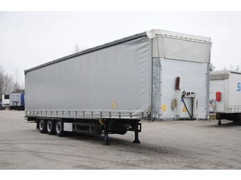 Curtainsider semi-trailer Schmitz-cargobull Varios Mega, podnoszony dach, LED, stan bdb: picture 1