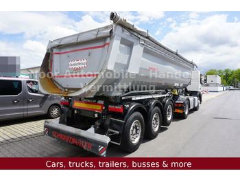 Tipper semi-trailer Schwarzmüller SK Hardox Segmentmulde 24m³*Liftachse /Podest: picture 1