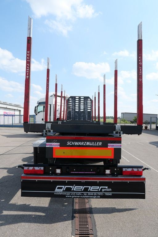 Timber semi-trailer Schwarzmüller Y serie /RUNGENSATTEL HOLZ ECCO STEEL 9to /6x: picture 12