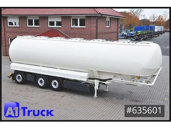 Heitling - Silo 7 Kammern,53m³, Futter, Lenkachs  - Silo semi-trailer